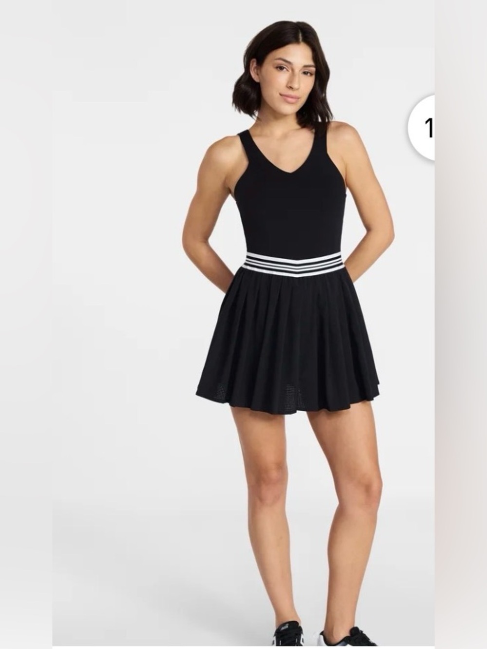 NWT Avia Women's XL Tennis pickelball Dress with Pleated Skort
